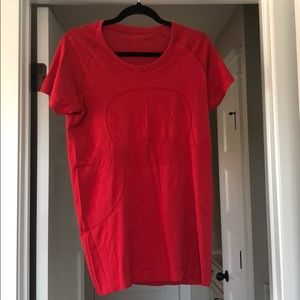 Red Lululemon Shirt